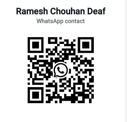 WhatsApp QR code for community contact